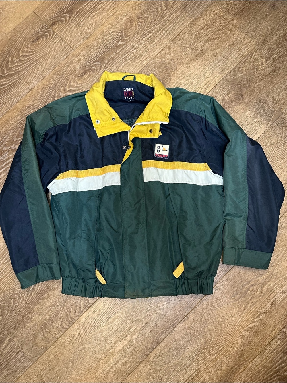 Vintage 90s Sailing Colorblock Windbreaker
